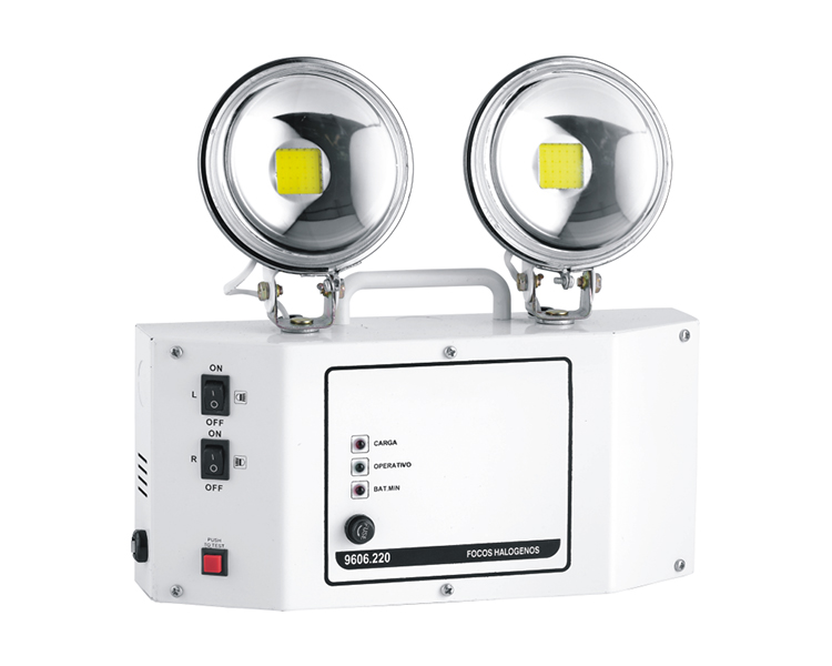 2924 Notfalllicht mit hohem Lumen -Ausgang Twin Spot