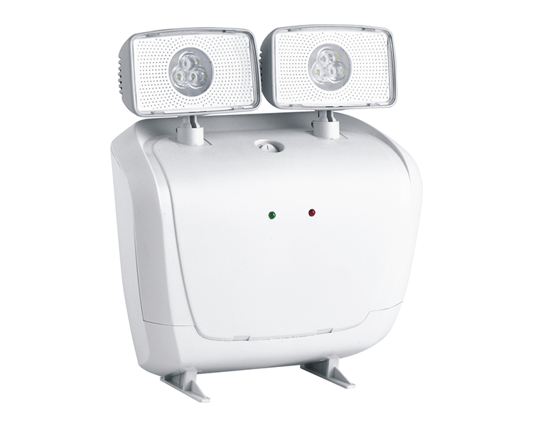 BLA2000 2*6Watt Twin Head LED Notfalllicht