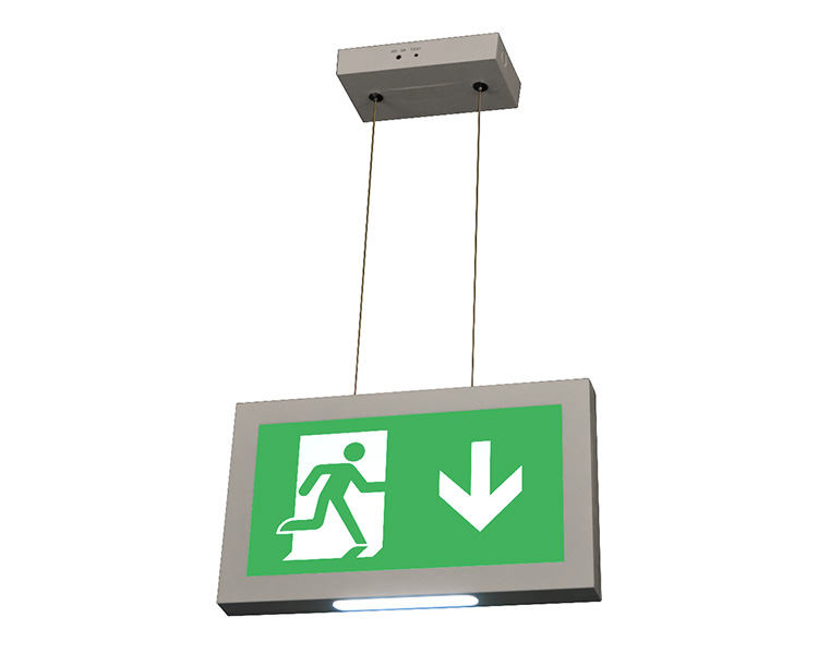 LE2915-B-Kabel Decken Decke montiert Ausgangsschilder