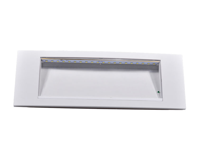 LE511AD Clear Polycarbonat Diffusor & ABS Gehäuse Notfalllicht
