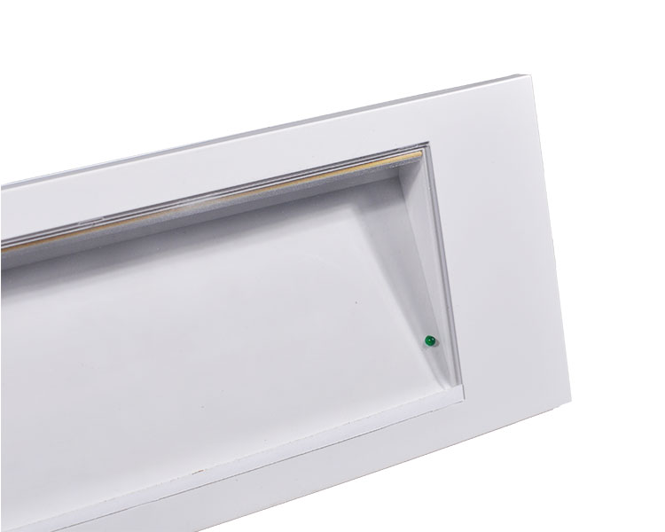 LE511AD Clear Polycarbonat Diffusor & ABS Gehäuse Notfalllicht