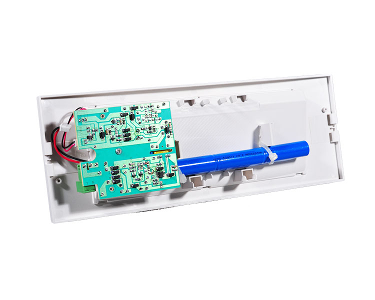 LE511AD Clear Polycarbonat Diffusor & ABS Gehäuse Notfalllicht