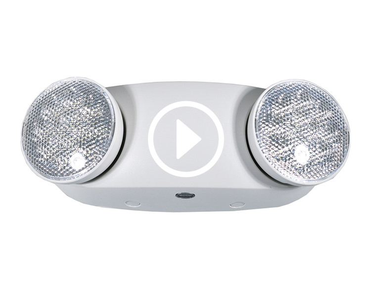 JLEU5-ul zugelassene Twin Head-LED-Notfalllicht 