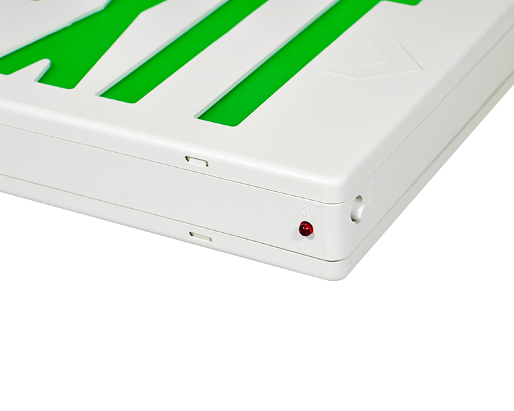 JEE2GWE-6 Zoll UL Green Exit Signs zugelassen