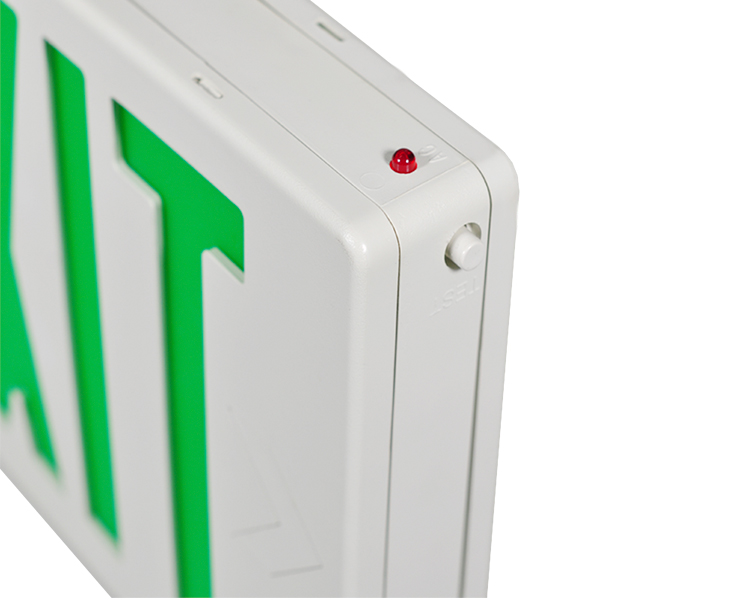 JEE2GWE-6 Zoll UL Green Exit Signs zugelassen