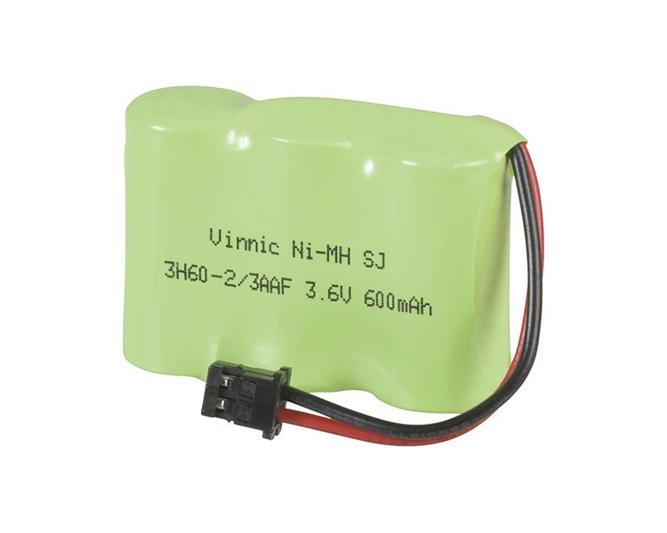 Ni-MH-Batterie 3,6 V 600mah