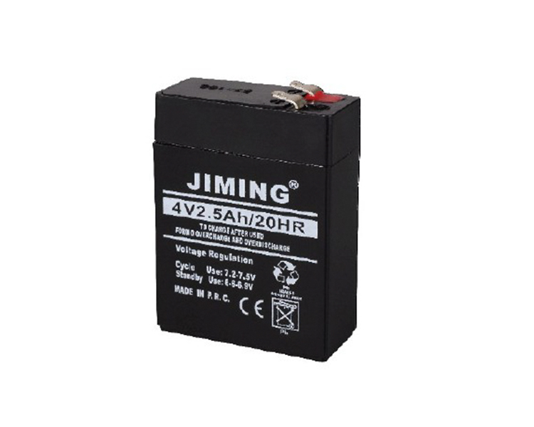 Wiederaufladbare Bleibatterie 4V 2.5AH