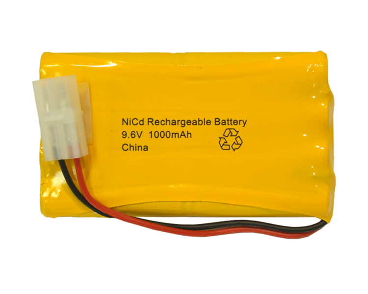 Ni-Cad-Akku 9,6 V 1000mah
